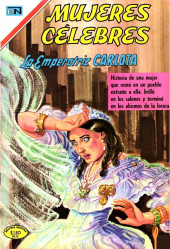 Mujeres célebres (1961 - Editorial Novaro) -105- La Emperatriz Carlota