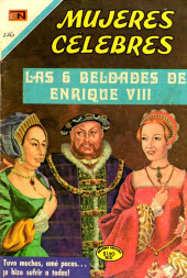 Mujeres célebres (1961 - Editorial Novaro) -126- Las 6 beldades de Enrique VIII
