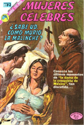 Mujeres célebres (1961 - Editorial Novaro) -150- ¿Sabe Ud. como murió la Malinche?