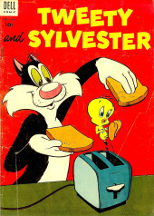 Tweety and Sylvester (Dell - 1954) -6- Issue #6