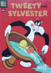 Tweety and Sylvester (Dell - 1954) -17- Issue #17