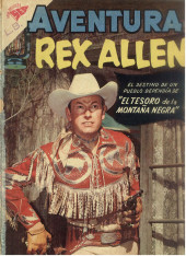 Aventura (1954 - Sea/Novaro) -116- Rex Allen - El tesoro de la Montaña Negra