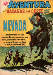 Aventura (1954 - Sea/Novaro) -124- Hazañas del Oeste - Nevada