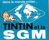 Tintin - Publicités -SGM- Tintin et la S.G.M.