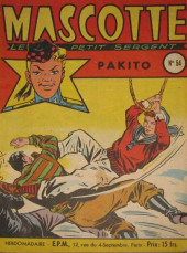 Mascotte, le petit sergent -54- Pakito