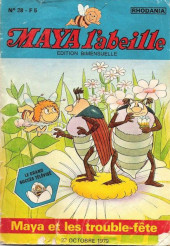 Maya l'abeille (Rhodania - Le joyeux illustré) -28- Maye et les trouble-fêtes