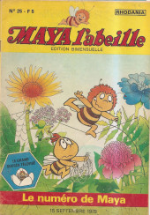 Maya l'abeille (Rhodania - Le joyeux illustré) -25- Le numéro de Maya