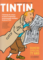 (DOC) Journal Tintin -11- Numéro spécial 77 ans - L'hommage des auteurs et autrices d'aujourd'hui aux personnages mythiques du journal Tintin