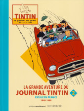 Couverture de (DOC) Journal Tintin -10- La grande Aventure du journal Tintin (2) - Escale en France - 1948-1988