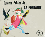 Mini-Livres Hachette -144a1967- Quatre Fables de La Fontaine
