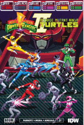 Power Rangers x TMNT II -3VC- Issue #3
