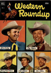 Western Roundup (Dell - 1952) -1- Issue #1