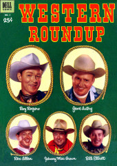 Western Roundup (Dell - 1952) -2- Issue #2