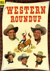 Western Roundup (Dell - 1952) -3- Issue #3