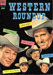 Western Roundup (Dell - 1952) -6- Issue #6