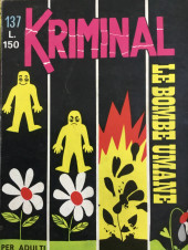 Kriminal (Editoriale Corno) -137- Le bombe umane
