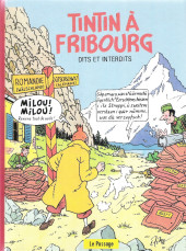 Tintin - Divers -Cat2013 B- Tintin à Fribourg