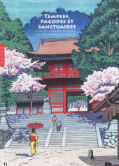 Temples, pagodes et sanctuaires par les grands maîtres de l'estampe japonaise