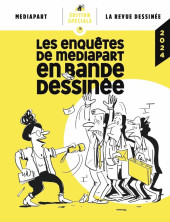La revue dessinée -HS2023/04- Les enquêtes de Mediapart en bande dessinée 2024