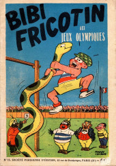 Bibi Fricotin (2e Série - SPE) (Après-Guerre) -15a- Bibi Fricotin aux Jeux Olympiques