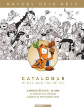 (Catalogues) Ventes aux enchères - Divers - Bamboo 25 ans - Catalogue vente aux enchères