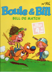 Boule et Bill -02- (Édition actuelle) -11Ind2024- Bill de match