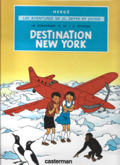 Jo, Zette et Jocko (Les Aventures de) -2B56- Destination New York (Le Stratonef H. 22 - 2° épisode)
