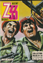Z33 agent secret (Impéria) -Rec29- Collection reliée n°29 (du n°113 au n°116)