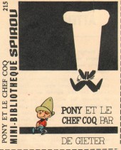 Pony -7MR1359- Pony et le chef Coq