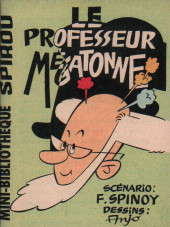 Le professeur Mégatonne -1MR1417- Le Professeur Mégatonne