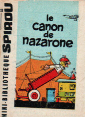 Mini-récits et stripbooks Spirou -MR1269- Le canon de Nazarone