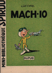 Mini-récits et stripbooks Spirou -MR1136- Mach-10