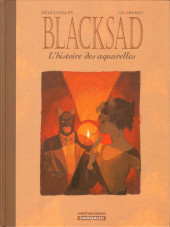 Couverture de Blacksad -HS1- L'histoire des aquarelles