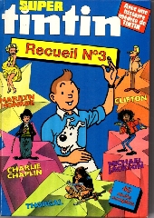 (Recueil) Tintin Super -R3- Reliure Super Tintin n°28 Stars, 29 Exotique, 30 Jeunes, 31 Duels