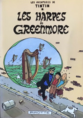Tintin - Pastiches, parodies & pirates - Les harpes de Greenmore