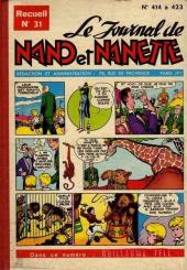 (Recueil) Nano et Nanette (Le Journal de) -31- Album N°31 (du n°414 au n°423)