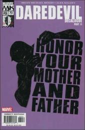 Daredevil Vol. 2 (1998) -72- Decalogue part 2 : honor your mother and father