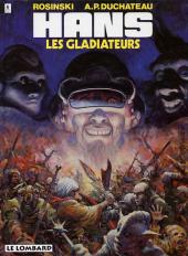 Hans (Duchâteau/Rosinski/Kas) -4a1994- Les gladiateurs