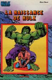 Hulk (3e Série - Arédit - Gamma) -1a- La naissance de Hulk