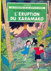 Jo, Zette et Jocko (Les Aventures de) -4B42- Le Rayon du Mystère 2e épisode, L'éruption du Karamako