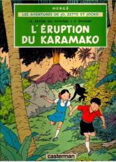 Jo, Zette et Jocko (Les Aventures de) -4B43- Le rayon du mystère 2e épisode, l'éruption du Karamako