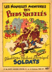 Les pieds Nickelés (3e série) (1946-1988) -16- Ribouldingue, Filochard et Croquignol soldats