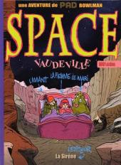 Couverture de Pad Bowlman (Une aventure de) - Space vaudeville