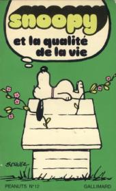 Snoopy - Peanuts -3- (Gallimard) -12- Snoopy et la qualité de la vie