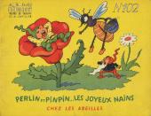 Perlin et Pinpin... Les joyeux nains -2102- Chez les abeilles
