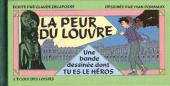 Une bande dessinée dont tu es le héros -1b- La peur du Louvre