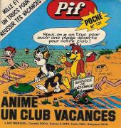 Pif Poche -131- Anime un club vacances