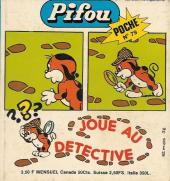 Pifou (Poche) -79- Joue au détective