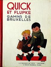 Quick et Flupke -1- (Petit vingtième) -1TT- Gamins de bruxelles
