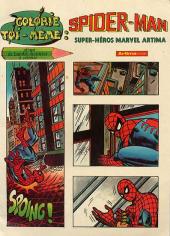 Spider-Man (Autres) -SD- Colorie toi-même: Spider-Man